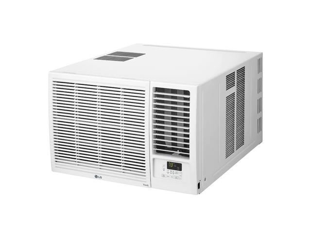 LG - 18,000 BTU 230V Window Air Conditioner - White - image 4