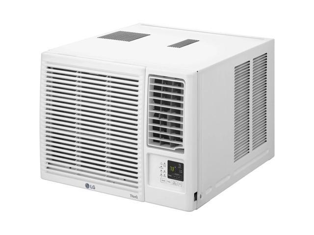 LG - 330 sq. ft. 7,600 BTU 115-Volt Window Air Conditioner with Cool, Heat and Wi-Fi Control - White - image 4