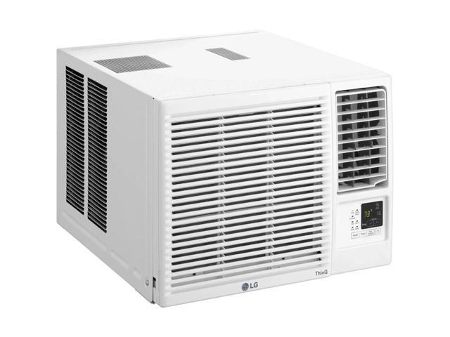 LG - 330 sq. ft. 7,600 BTU 115-Volt Window Air Conditioner with Cool, Heat and Wi-Fi Control - White - image 3