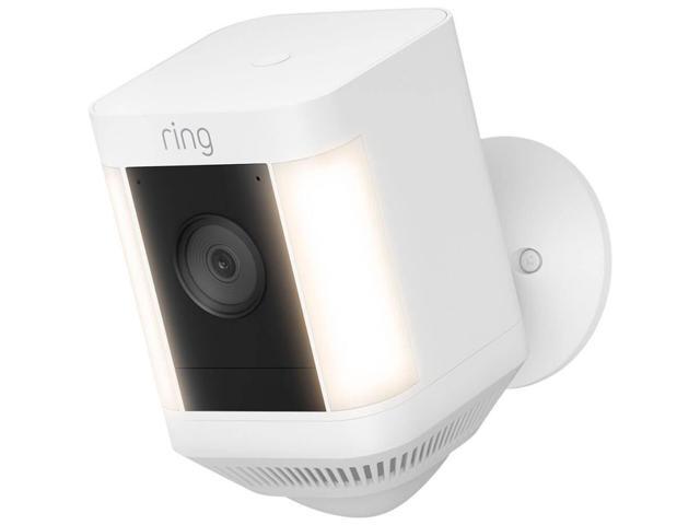 Ring - Spotlight Cam Plus Outdoor/Indoor Wireless 1080p Battery Surveillance Camera - White - image 3