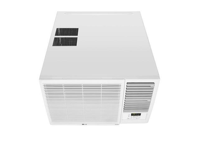 LG - 1400 sq. ft. 23,000 BTU 230V Smart Window Air Conditioner with Heat - White - image 5