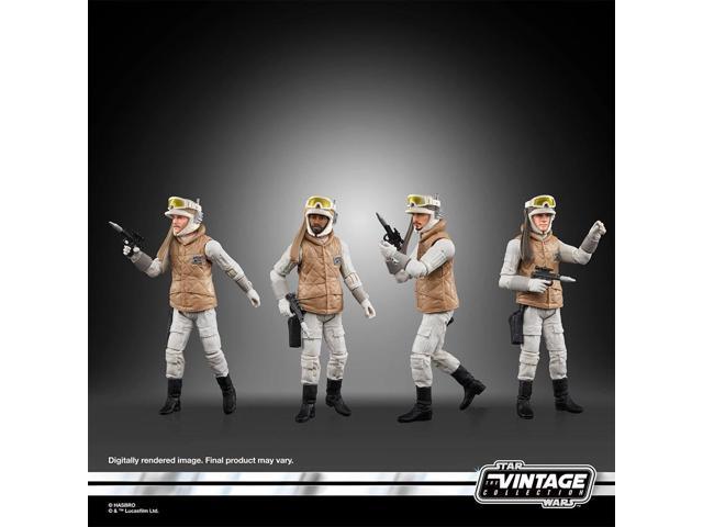Hasbro 3.75 inch Star Wars The Vintage Collection Rebel Soldier Action Figures