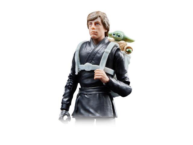 Hasbro F8345 6 inch Star Wars The Black Series Luke Skywalker and Grogu Action Figures