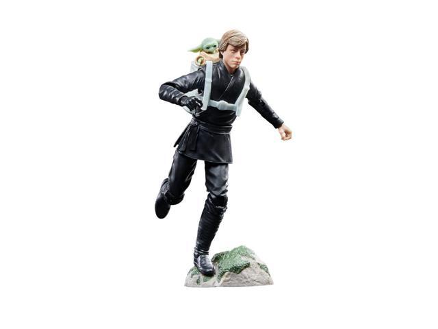 Hasbro F8345 6 inch Star Wars The Black Series Luke Skywalker and Grogu Action Figures