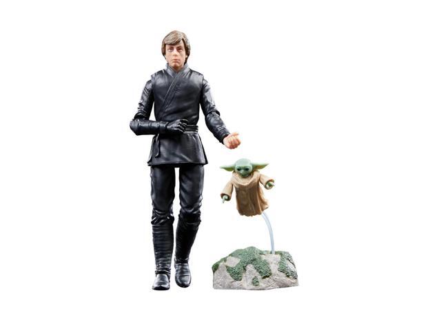 Hasbro F8345 6 inch Star Wars The Black Series Luke Skywalker and Grogu Action Figures