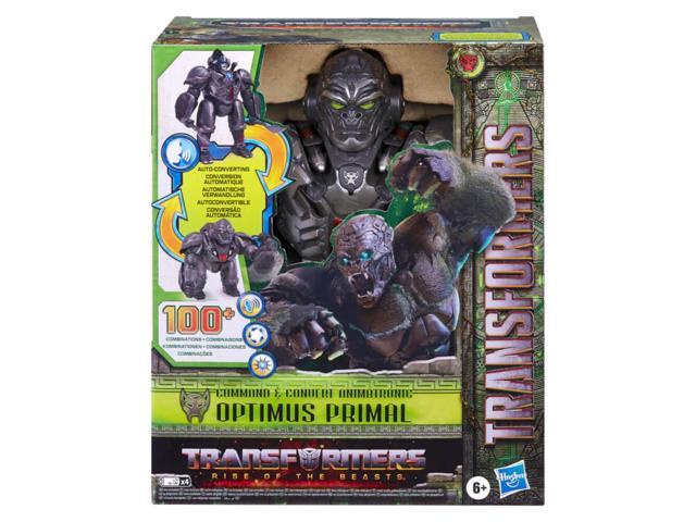 Hasbro 12.5 inch Transformers Rise Of The Beats Command & Convert Animatronic Optimus Primal Action Figure