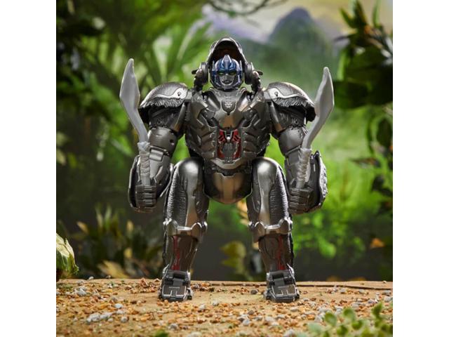 Hasbro 12.5 inch Transformers Rise Of The Beats Command & Convert Animatronic Optimus Primal Action Figure