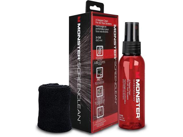 Monster 2 oz. Spray Electronic Device Screen Cleaner Kit with Microfiber Cloth