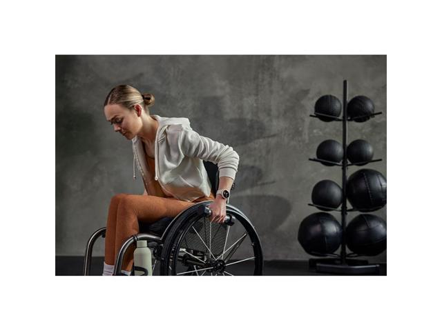 Garmin - vívoactive 5 GPS Smartwatch 42 mm Fiber-reinforced polymer - Slate Aluminum and Black - (2023) - image 6