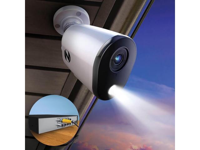 Night Owl - 12 Channel 6 Camera Wired 4K 2TB DVR Security System - White - image 7