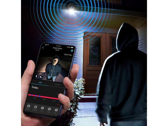 Night Owl - 12 Channel 6 Camera Wired 4K 2TB DVR Security System - White - image 8