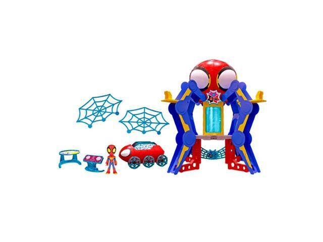 Hasbro Marvel Spidey and His Amazing Friends Web-Spinners Web-Quarters Kids Playset