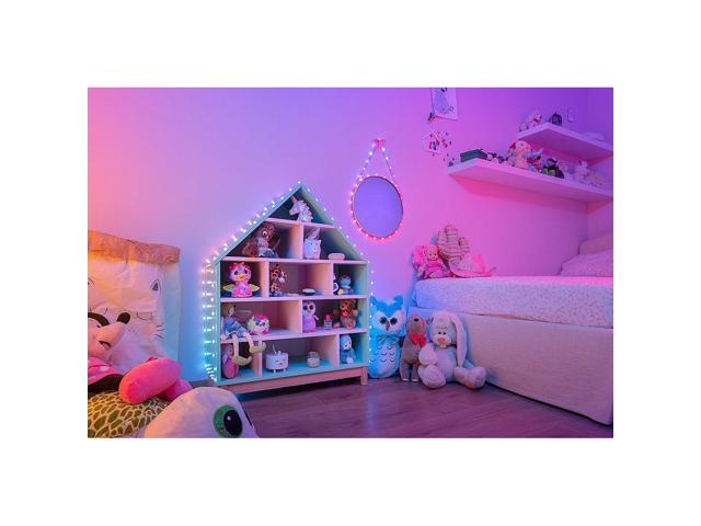 Twinkly Candies Heart Shaped 200 RGB LED Smart Light String - Multicolor