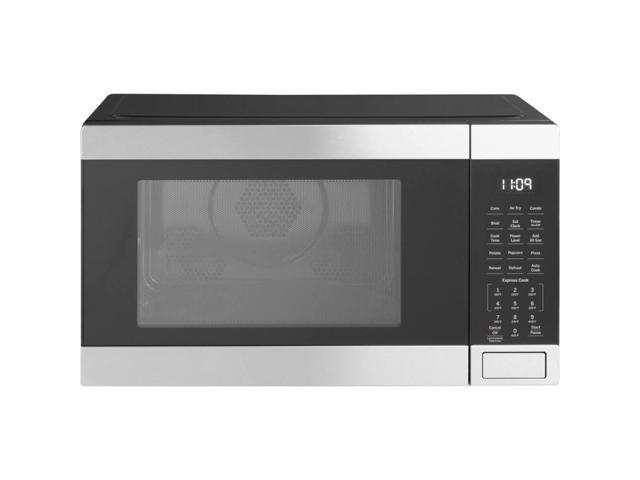 Photos - Microwave General Electric GE 1.0 Cu. Ft. Black Stainless Steel Countertop  JES1109RRSS 
