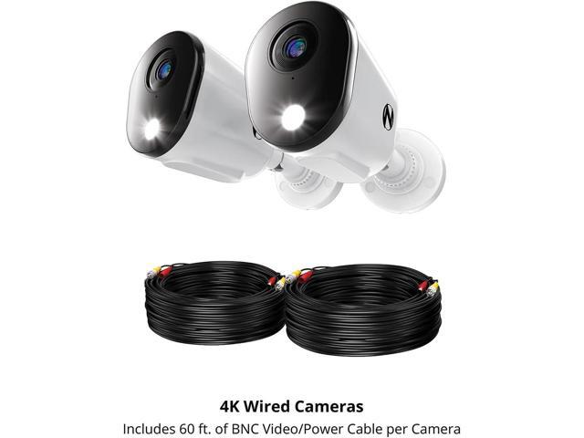 Night Owl - 2-Camera Indoor/Outdoor Wired 4K Security Cameras with 2-Way Audio - White - image 6
