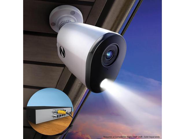 Night Owl - 2-Camera Indoor/Outdoor Wired 4K Security Cameras with 2-Way Audio - White - image 5