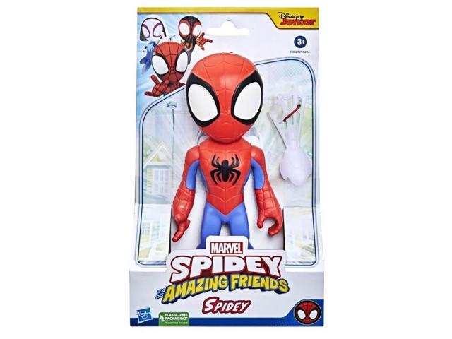 Hasbro F3986 9 inch Marvel Spidey and His Amazing Friends Supersized Spidey Action Figure