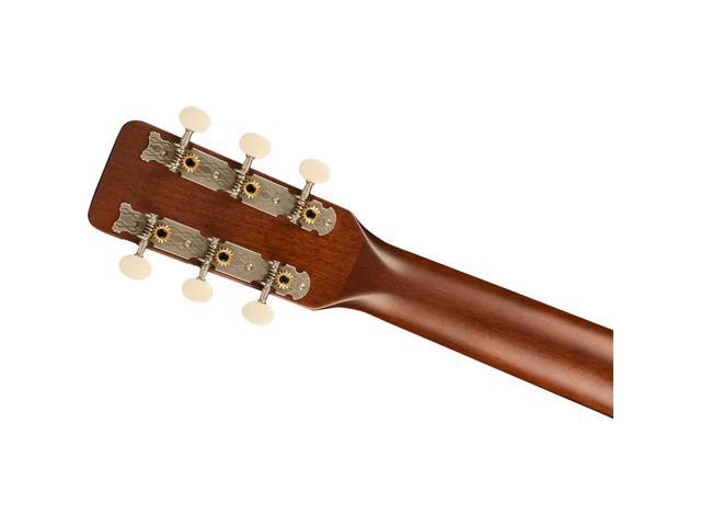 Gretsch JDDRDBLCKTOP Deltoluxe Dreadnought Guitar - Black Top
