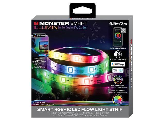 Photos - Barware Monster MLB71065RGB Illuminessence 6.5 Ft. Smart LED Light Strip MLB7-1065 