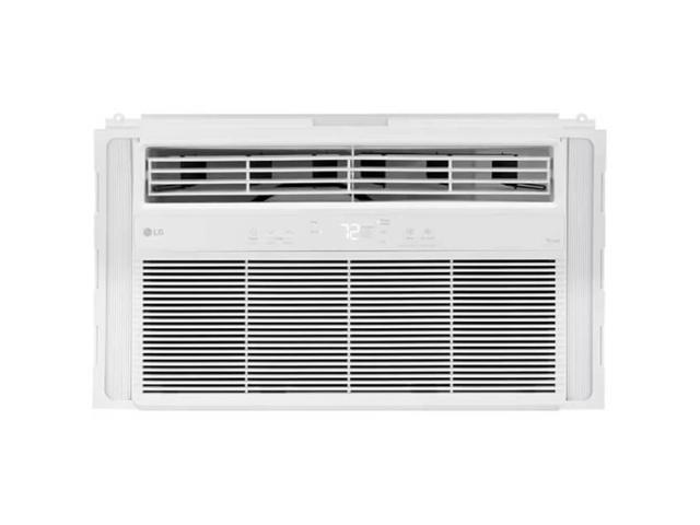 LG - 350 Sq. Ft. 8,000 BTU Smart Window Air Conditioner - White - image 8