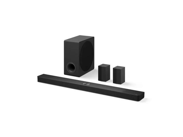 LG - 7.1.3-Channel S90TR Home Theater Soundbar with Wireless Subwoofer and Rear Speakers, Dolby Atmos, WOW Orchestra - Black - image 2