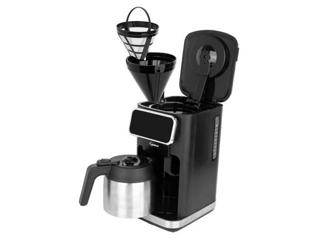 Capresso 49605 10-Cup Touchscreen Coffee Maker with Thermal Carafe - Black