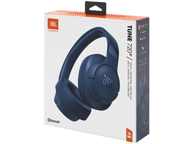 JBL - Tune 720BT Over-Ear Bluetooth Headphones - 2024 - Blue - image 7