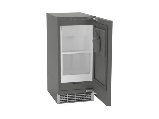 GE Profile - 15" 26-Lb. Built-In Icemaker with Nugget Ice - Custom Panel Ready - image 3