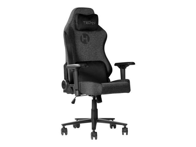 RTA Products RTATSF65CBK Techni Sport Black Reclining Gaming Chair