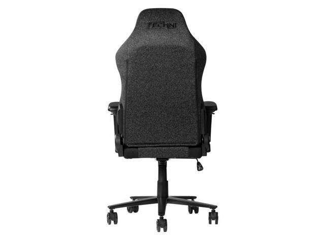 RTA Products RTATSF65CBK Techni Sport Black Reclining Gaming Chair