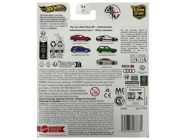 Mattel HRV82 Hot Wheels Car Culture World Tour - Volkswagen Brasilia