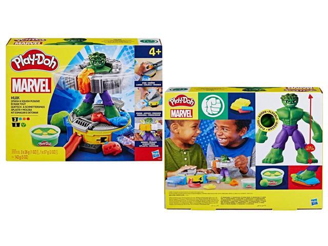 Hasbro F9826 Play-Doh Hulk Smash & Squish Playset with Hulk Action Figure