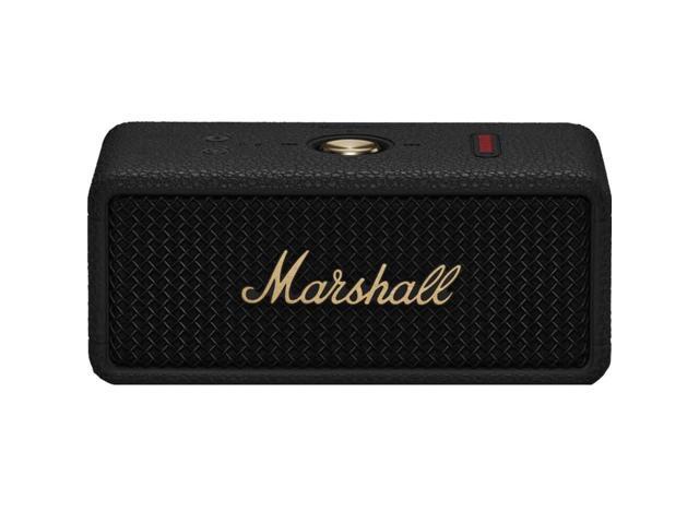 Marshall EMBERTON3BK Emberton III Portable Bluetooth Speaker - Black/Brass