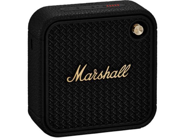 Marshall WILLEN2BTBK Willen II Portable Bluetooth Speaker - Black/Brass