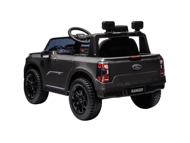 Best Ride On Cars FORDRANGGREY Kids Electric Vehicle Ford Ranger - Gray