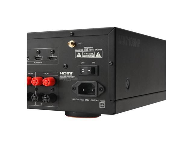 JBL - MA7100HP 7.2ch. Bluetooth and WiFi Capable 8K High Performance AV Home Theater Receiver - Black - image 5