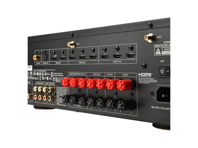 JBL - MA7100HP 7.2ch. Bluetooth and WiFi Capable 8K High Performance AV Home Theater Receiver - Black - image 4