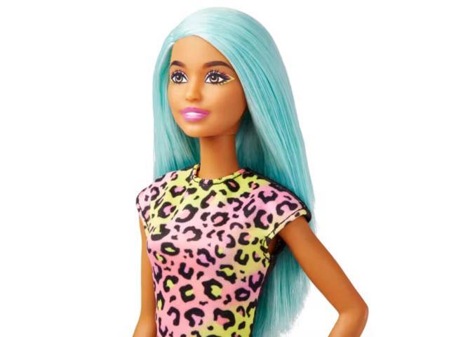Mattel HKT66 Barbie Makeup Artist With Teal Hair Doll