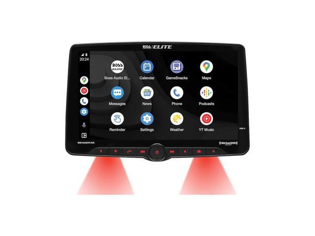 BOSS Audio - BOSS Elite Single-DIN Car Stereo Wireless Apple CarPlay Android Auto, 10.1-Inch Floating Touchscreen, Sirius XM-Ready - Black - image 4