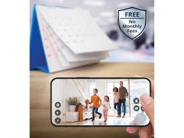 Night Owl FWR864GBB24L Expandable Wi-Fi 1080p Security System - White