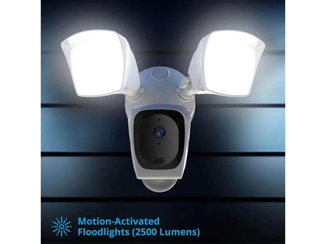 Night Owl CAMFWIP3FL Wi-Fi Floodlight HD Security Camera - White