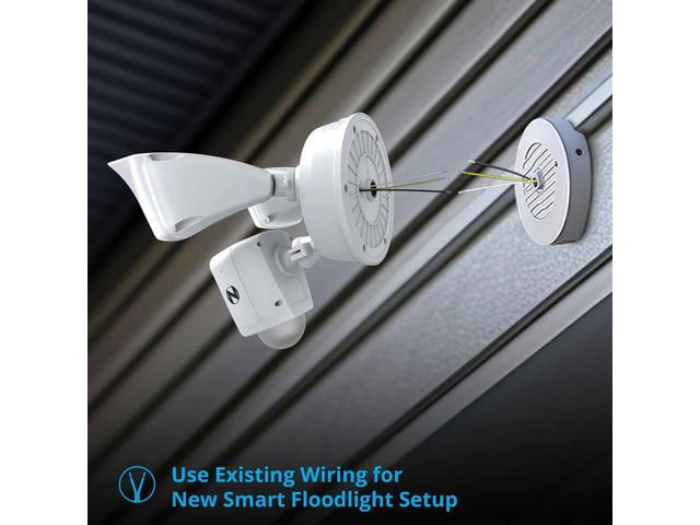 Night Owl CAMFWIP3FL Wi-Fi Floodlight HD Security Camera - White