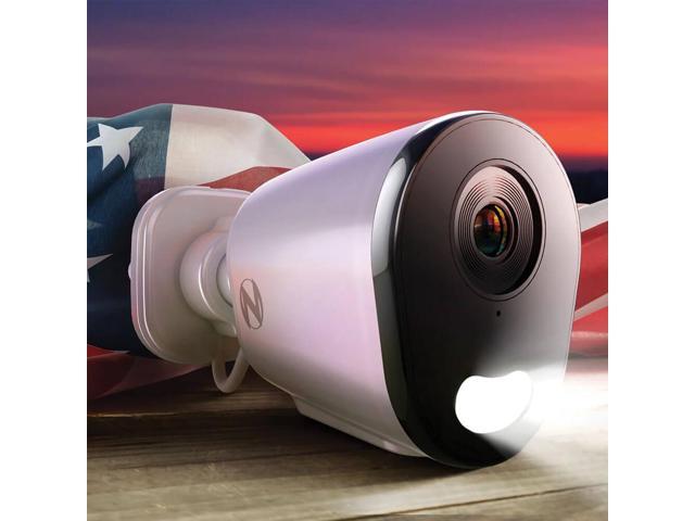 Night Owl - Indoor/Outdoor Plug-In Wi-Fi 4K Security Camera with 2-Way Audio - White - image 3