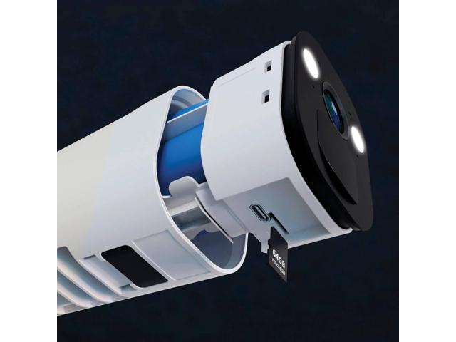 Night Owl - Indoor/Outdoor Wire Free 2K Security Camera with 2-Way Audio - White - image 6