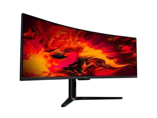 Acer 49 inch Class Curved LED 155Hz FreeSync Gaming Monitor - Black