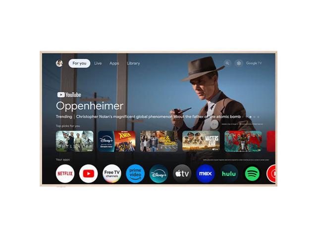TCL - 65" Class A300W NXTVISION Series 4K QLED Lifestyle TV with Ultra Matte Screen and Flush Wall Mount (2024) - image 3