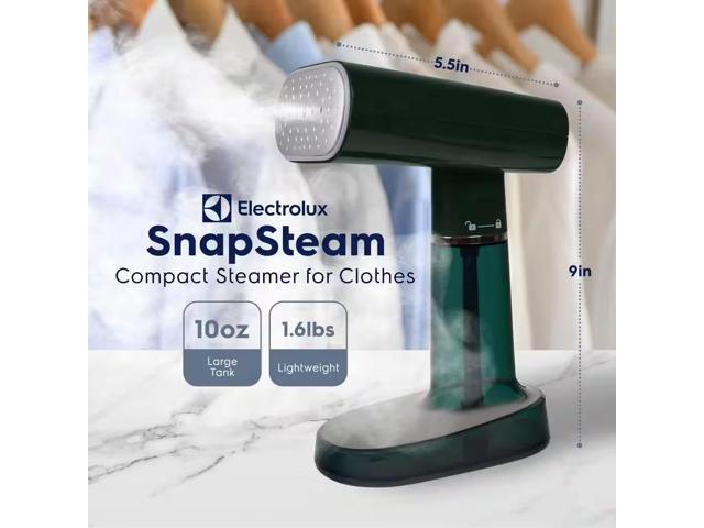 Electrolux LX1200 SnapSteam Compact Handheld Garment Steamer - Pine Green
