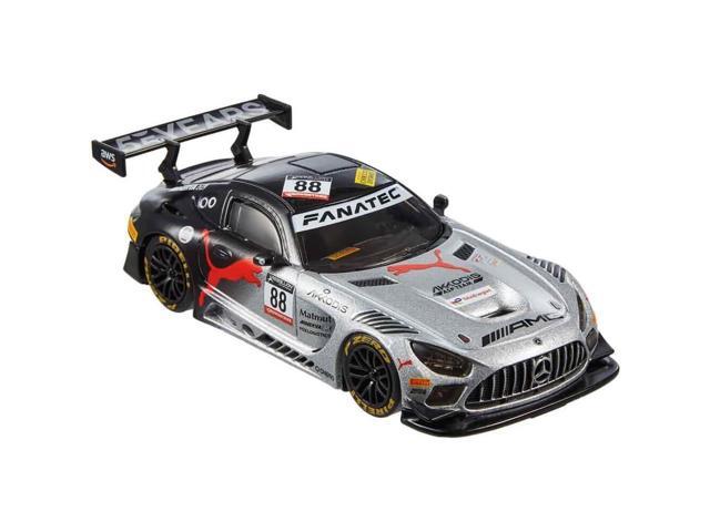 Mattel HMD44 Hot Wheels Premium Real Riders Mercedes-AMG GT3 Collectible Toy Car