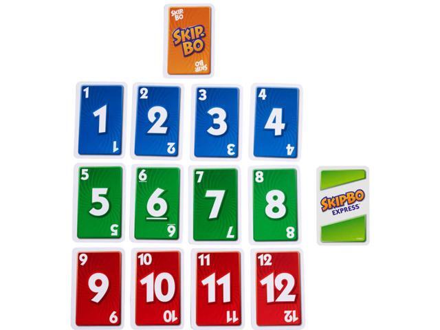 Mattel HWV20 Skip-Bo Express Card Game