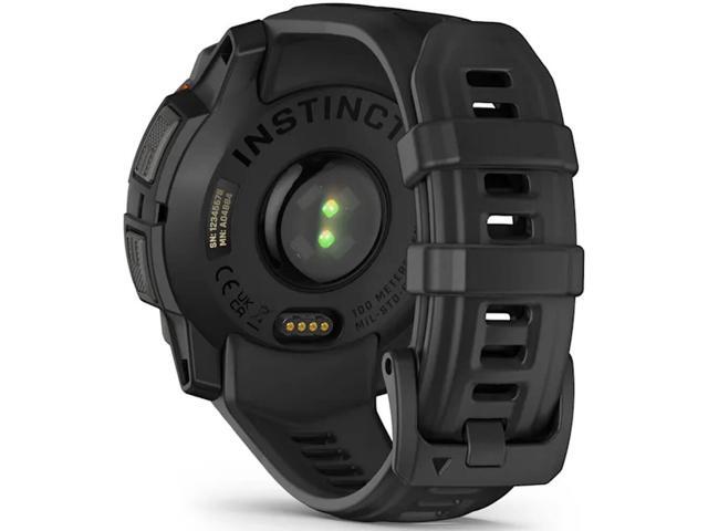 Garmin - Instinct 3 Solar GPS Smartwatch 45 mm Fiber-reinforced Polymer - Black with Black Band - (2025) - image 6
